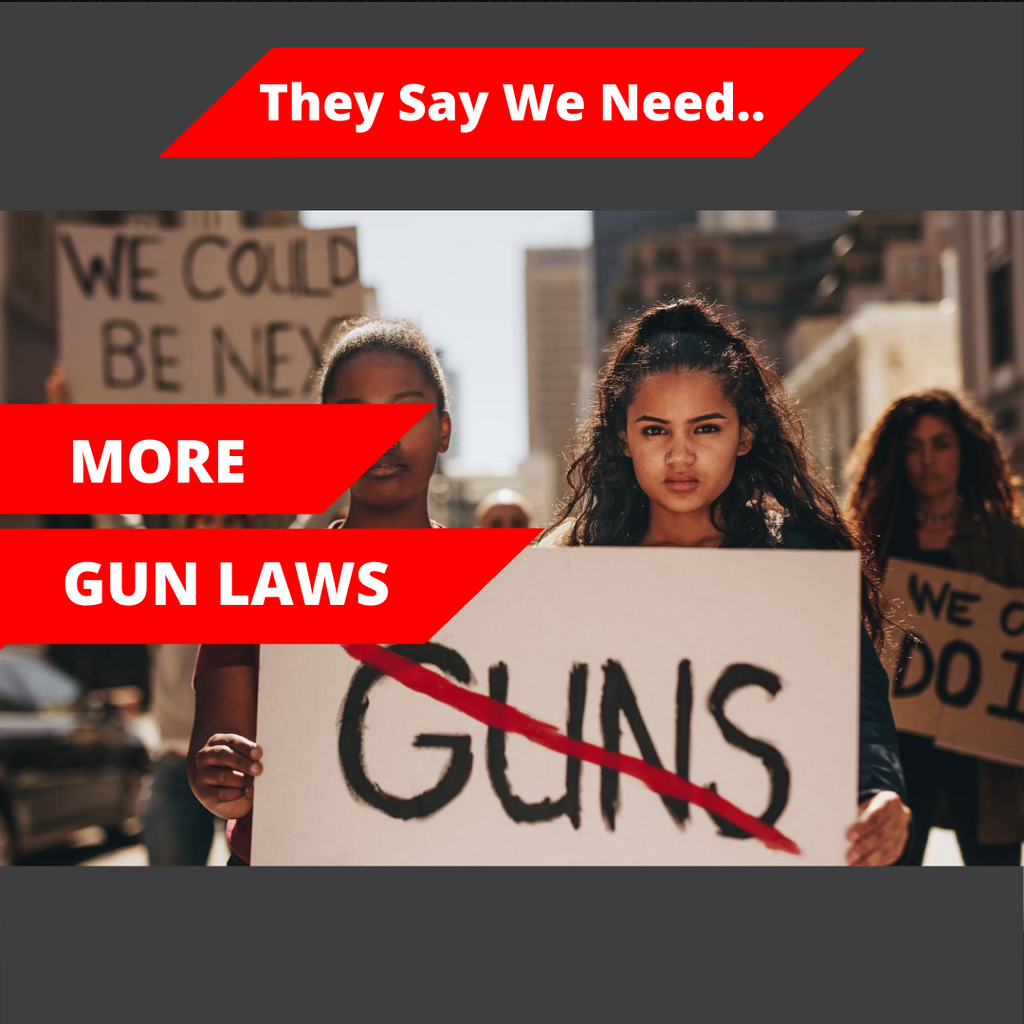 They Say We Need More Gun Laws...Here's what we think!