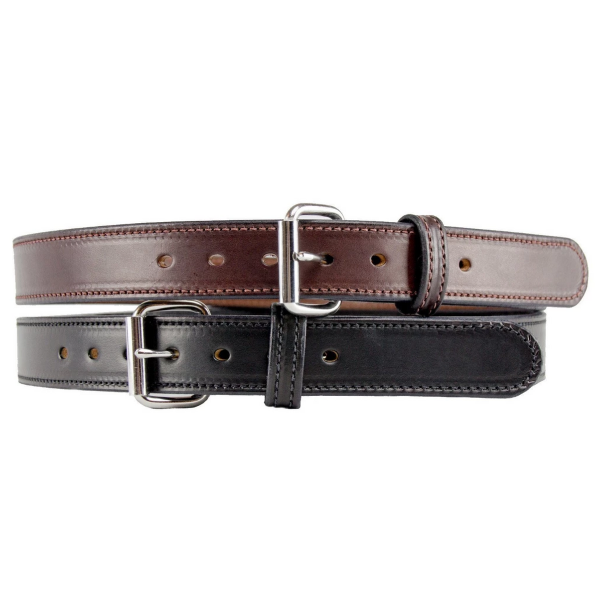 Relentless Tactical The Ultimate Concealed Carry CCW Leather Gun Belt - 2016 Model - New and Improved - 14 Ounce 1 1/2 inch Premium Full Grain Leather