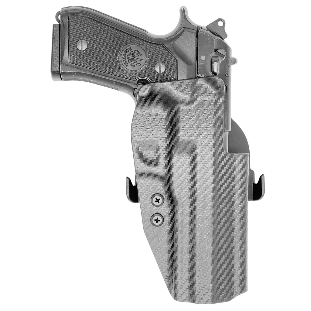 Beretta 92FS OWB KYDEX Paddle Holster - Holster Central Custom Kydex Holsters