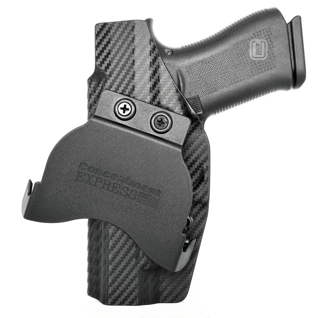 Paddle Holster fits: Glock 48 - Rounded by Concealment Express