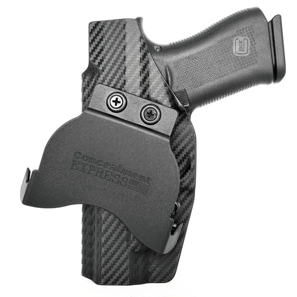 Paddle Holster fits: Glock 48 (Optic Ready) - Rounded by Concealment Express