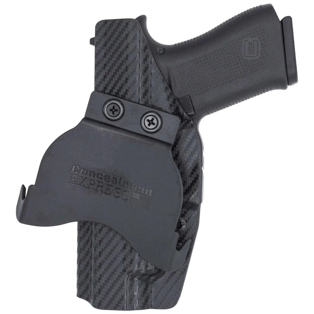 Paddle Holster fits: Glock 48 (Optic Ready) - Rounded by Concealment Express