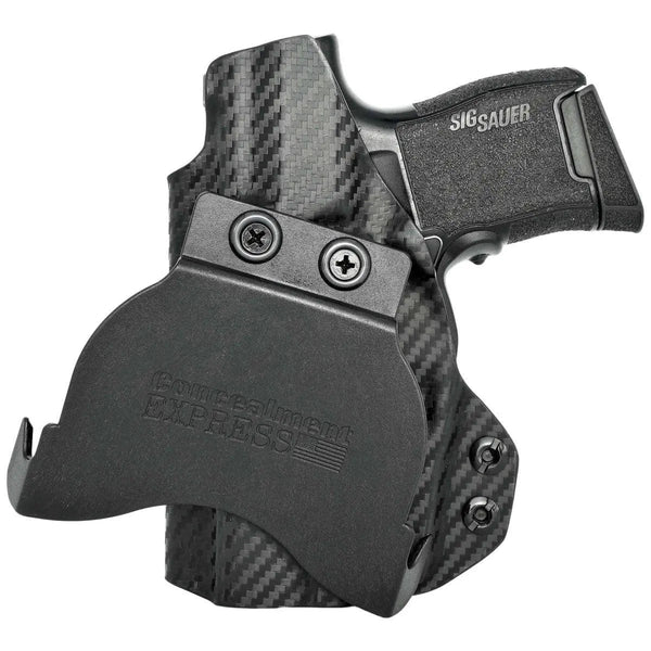 Sig Sauer P365 w/Lima Laser OWB KYDEX Paddle Holster | Holster Central