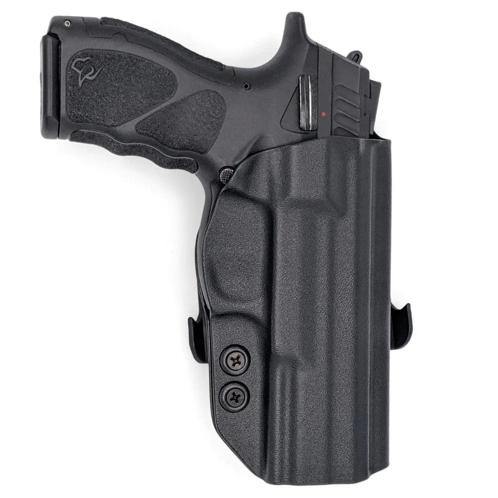R&R Holsters Taurus OWB Paddle Holster – Matte Black/Carbon Fiber Kydex For Pistols