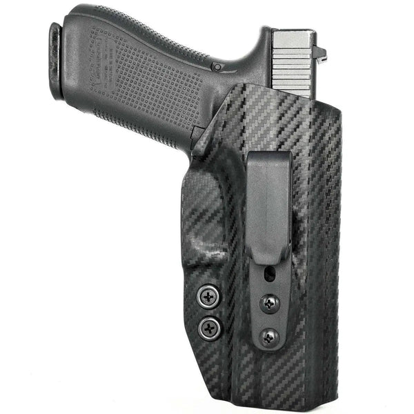 Tuckable IWB Holster fits: Glock 17 22 31 (Optic Ready) - Rounded by Concealment Express