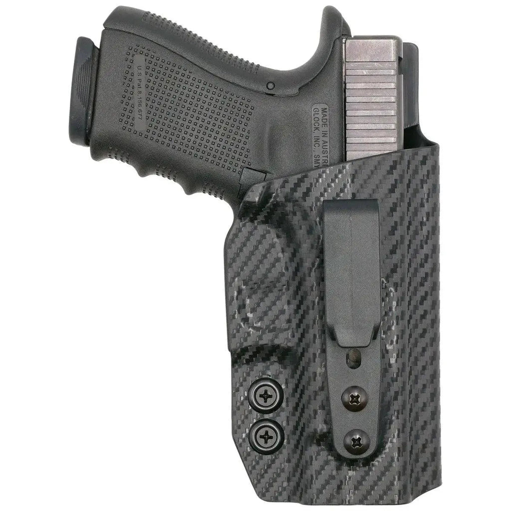 Tuckable IWB Holster fits: Glock 43X - Rounded by Concealment Express