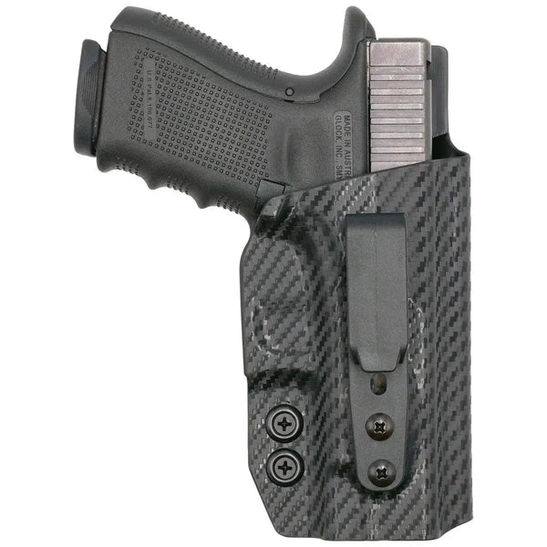 Tuckable IWB Holster fits: Glock 43X (Optic Ready) - Rounded by Concealment Express