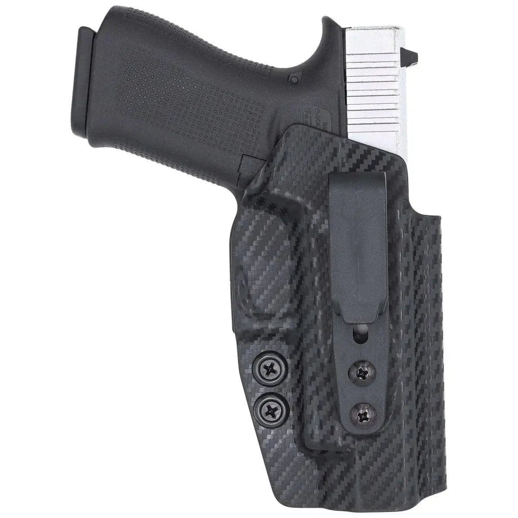 Tuckable IWB Holster fits: Glock 48 (Optic Ready) - Rounded by Concealment Express