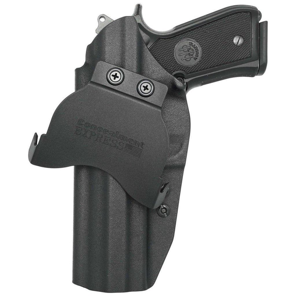 Beretta 92FS OWB KYDEX Paddle Holster - Rounded by Concealment Express
