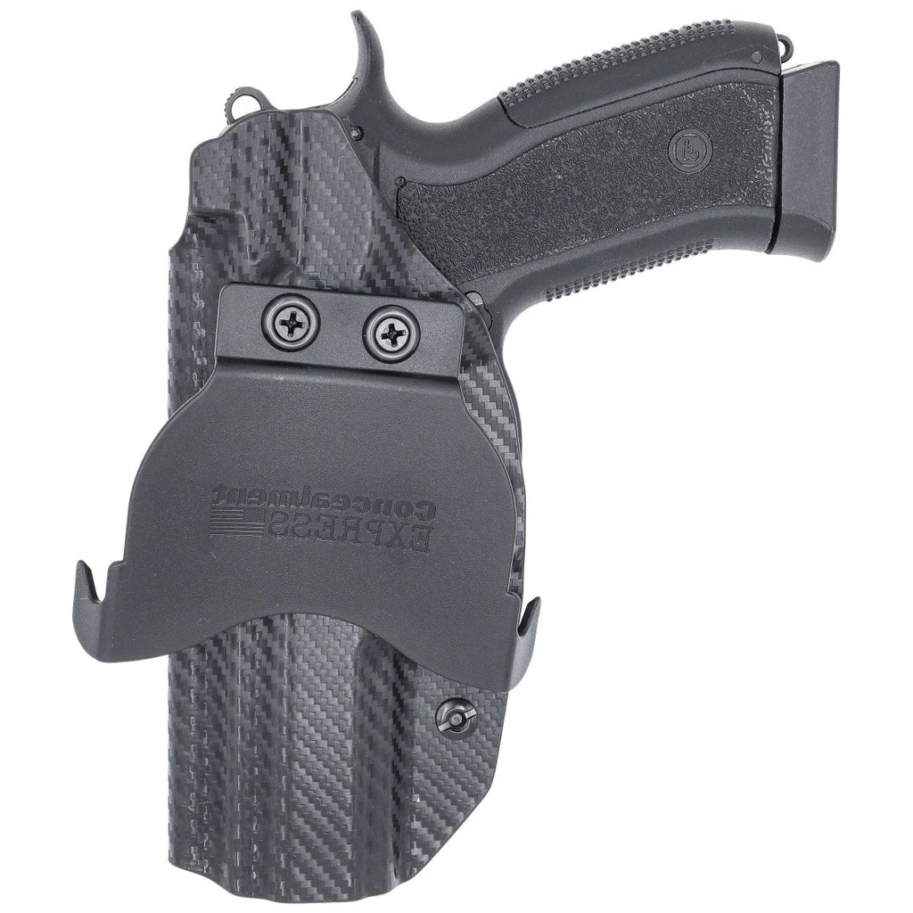 CZ 75 SP01 Phantom OWB KYDEX Paddle Holster - Rounded by Concealment Express
