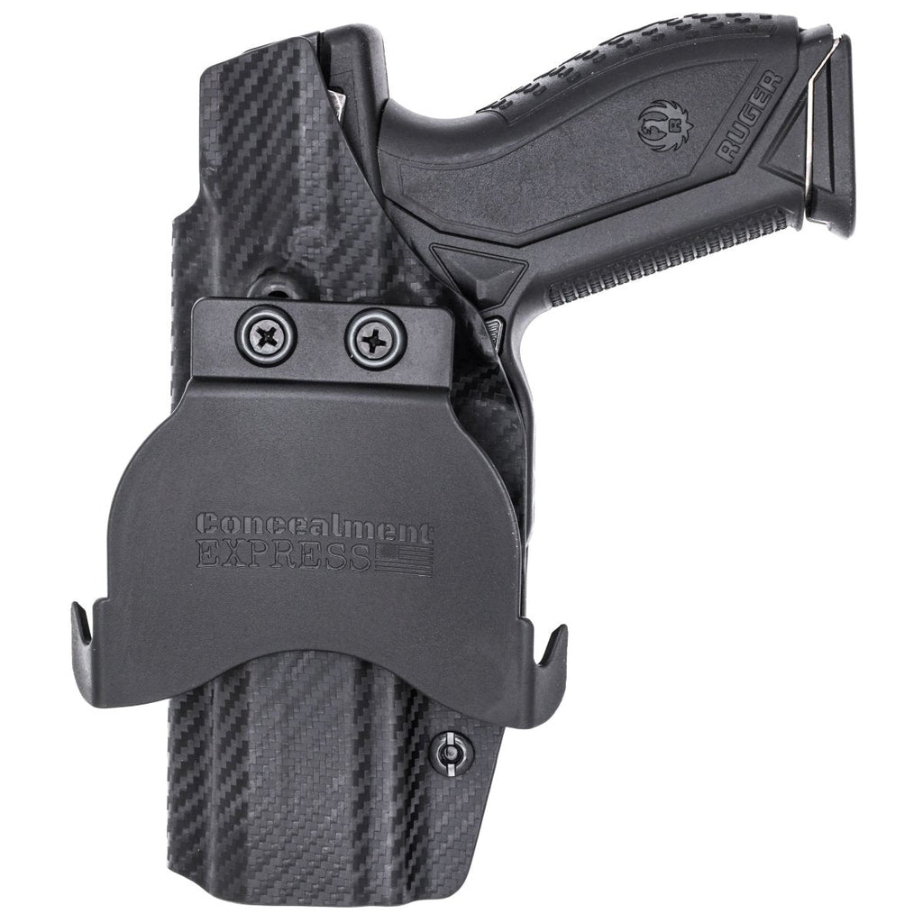 Ruger American Compact 9mm OWB KYDEX Paddle Holster - Rounded by Concealment Express