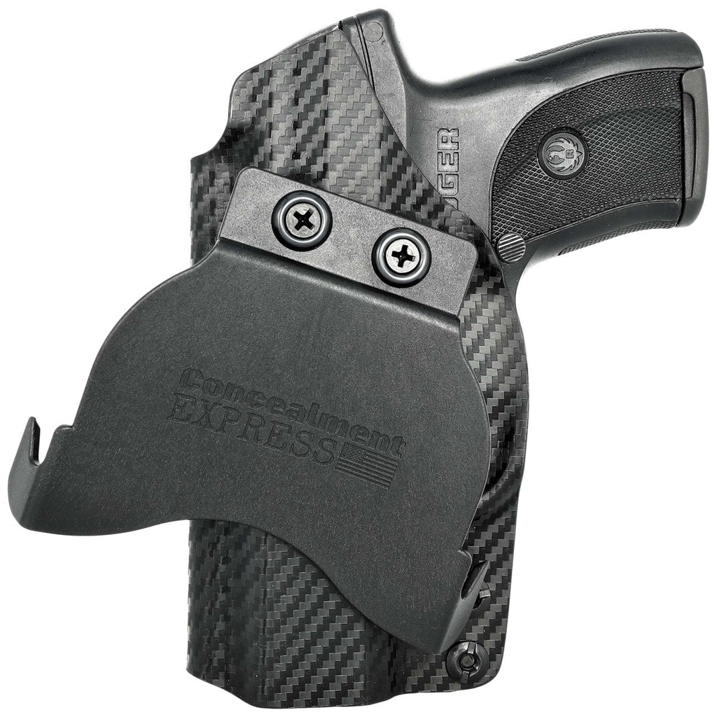 Ruger LC9/LC9s/LC380/EC9s OWB KYDEX Paddle Holster - Rounded by Concealment Express