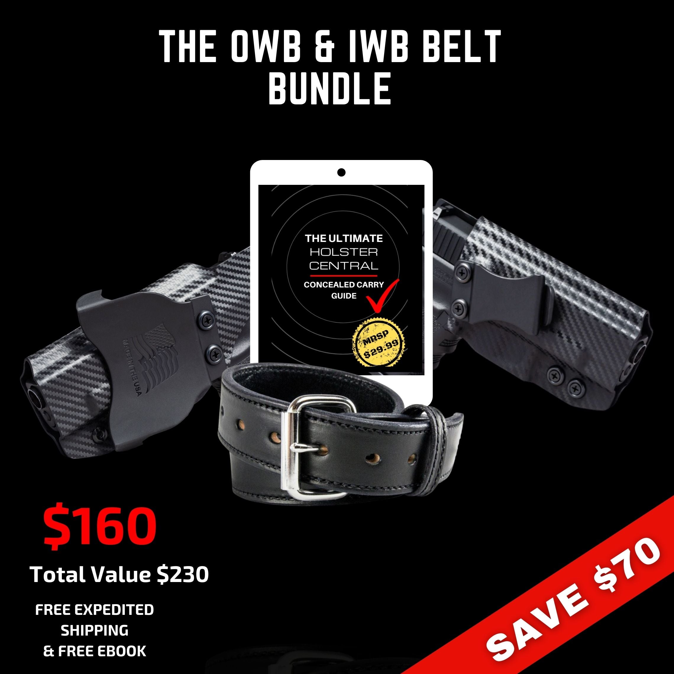 The Ultimate EDC Belt, IWB Or OWB CCW