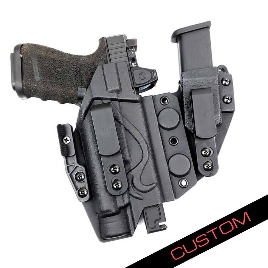 Kobra Kydex - Create Your Own - Conceal-XB Light Bearing Appendix Inside The Waistband Holster - Holster Central Custom Kydex Holsters
