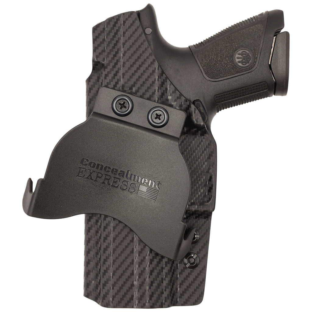 Beretta APX OWB KYDEX Paddle Holster Carbon Fiber Black / Right Hand / User Adjustable (-5 to +20°)