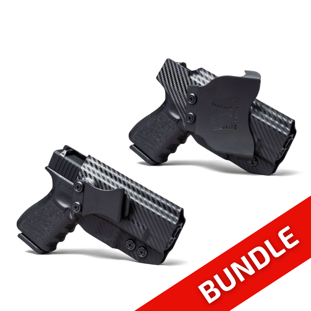 Inside The Waistband AND Outside The Waistband Holster Bundle! - Holster Central Custom Kydex Holsters