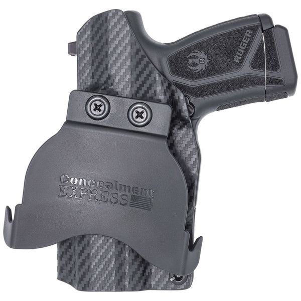 Ruger Max-9 OWB KYDEX Paddle Holster Carbon Fiber Black / Right Hand / User Adjustable (-5 to +20°)