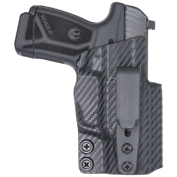 Ruger Max-9 Tuckable IWB KYDEX Holster Carbon Fiber Black / Right Hand (w/Full Sweatguard)